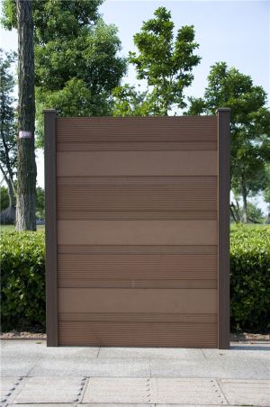 लंबे समय तक जीवन भर गार्डन WPC समग्र बाड़